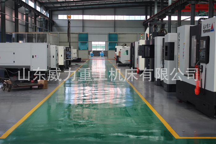 數(shù)控臥式加工中心廠家現(xiàn)貨車間1